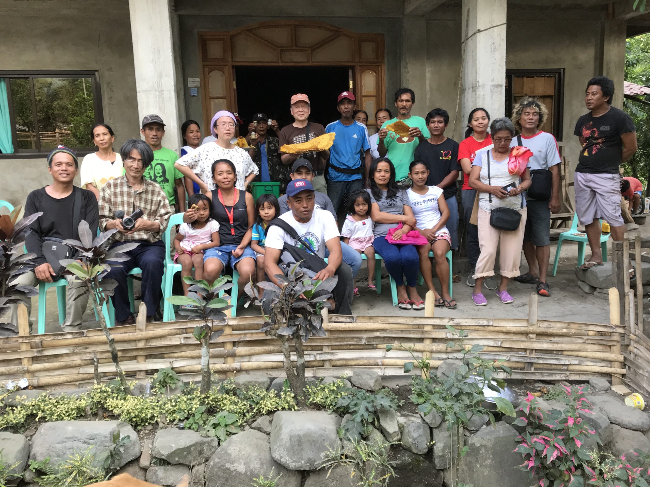 フィリピンと丹波の農業研修プログラム（前半）